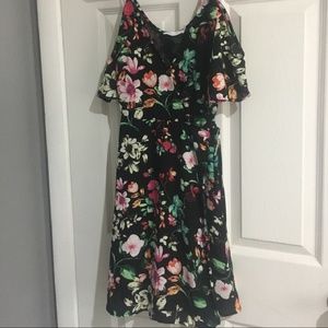 NWT Lush cold shoulder dress